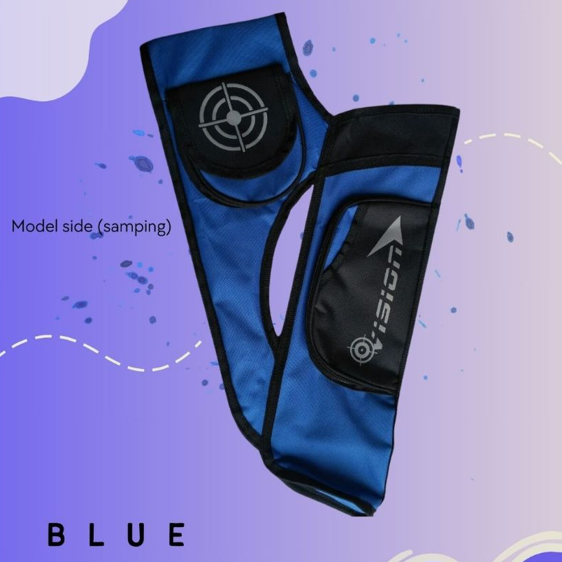 Quiver Panahan Eagle Blue Tas Panah Murah Quiver Archery / Arrow Quiver Tas Arrow - Vision Archery