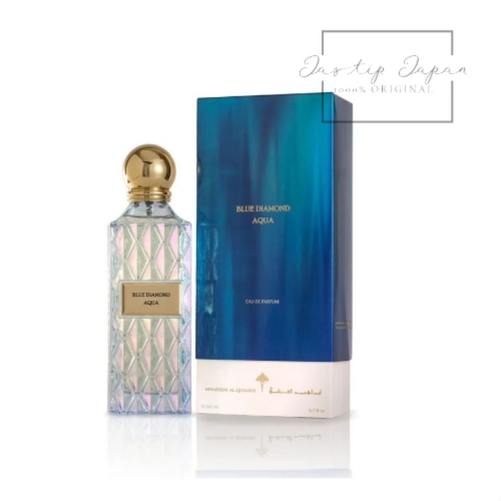 BLUE DIAMOND AQUA IBRAHIM AL QURASHI PARFUM ARAB VIRAL MEN COLLECTION IBRAQ IBRAHIM