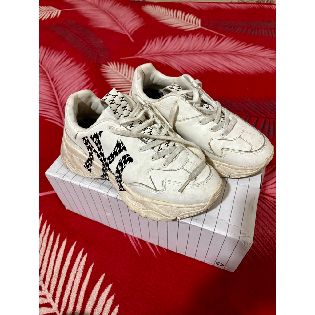 preloved mlb bigball chunky sneakers wanita