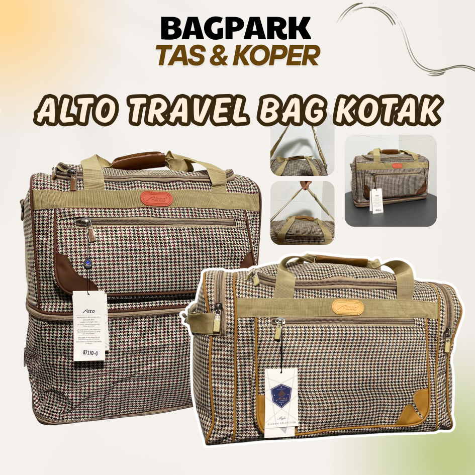 Tas Pakaian Alto Tas Mudik Tas Jumo Travel Bag Alto Tas Berangkat Tas Jinjing Tas Selempang Tas Trav