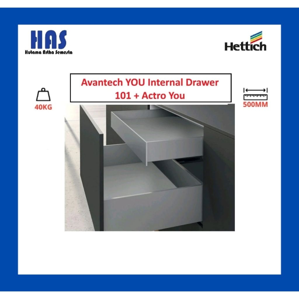 BOX LACI AvanTech YOU 101 Internal Drawer + Actro You + Front Panel