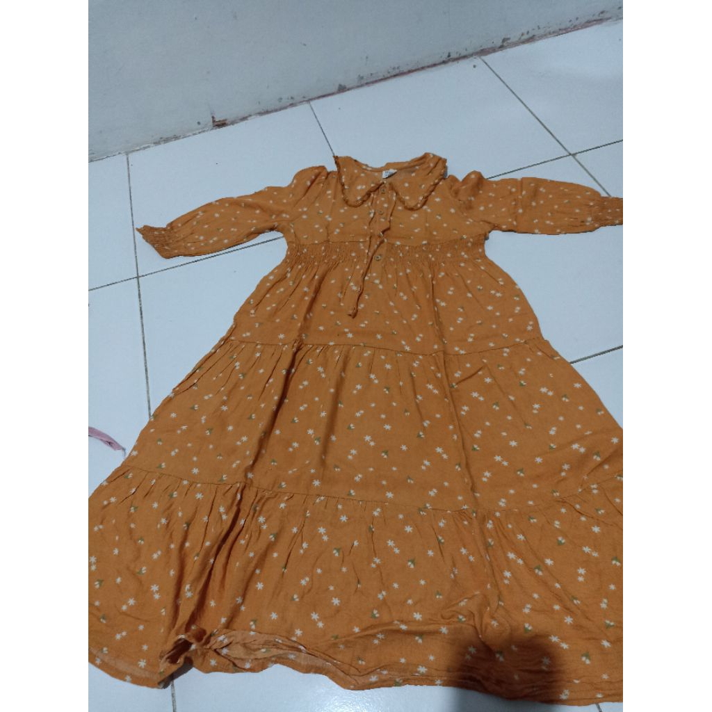 Preloved Gamis set Hijab Bohopanna