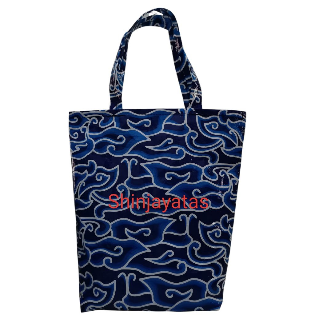Tas Jing Jing Tas belanja / Tas terpal karung motif
