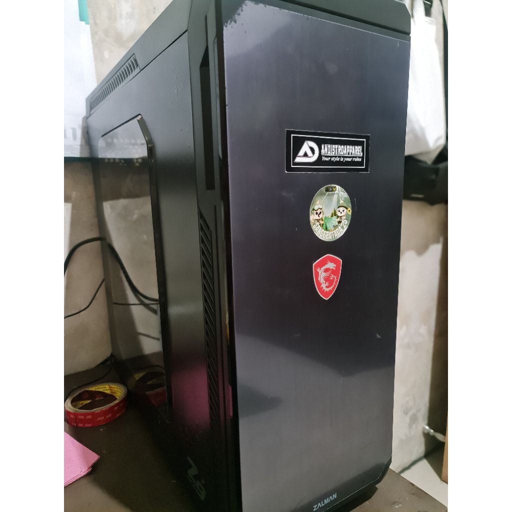 PC Rakitan AMD 3500, 16GB RAM, 256SSD, Tomahawk Max B450, GTX 1650 Super MSI