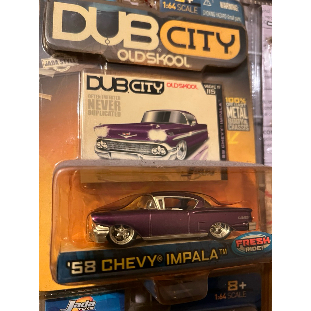 Diecast Jada Toys Skala 64 Chevy Impala 58