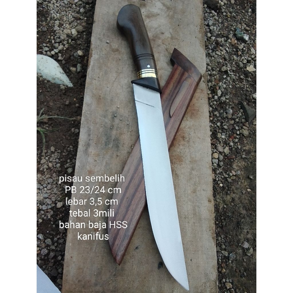 Pisau Sembelih bahan HSS