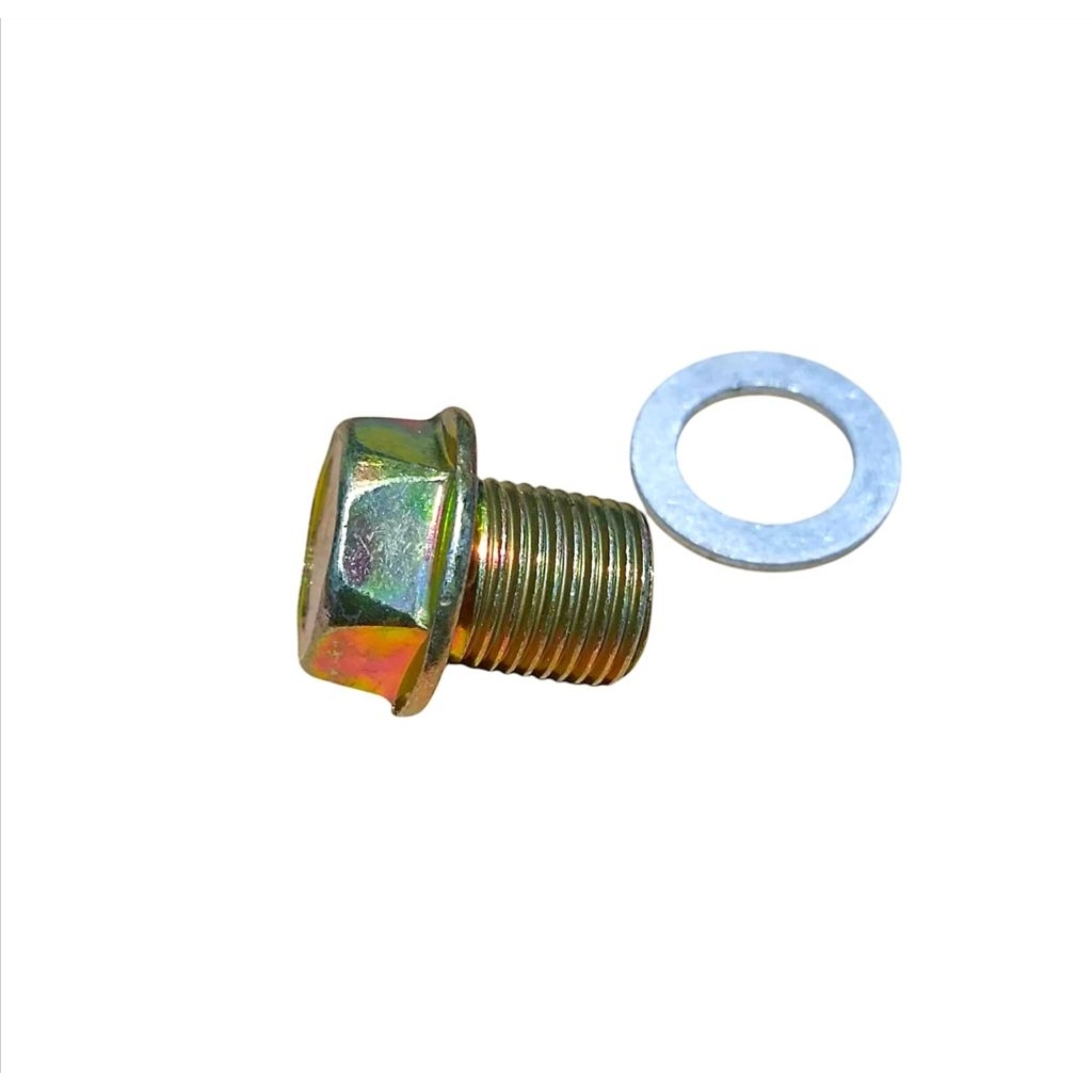 BAUT 19 KUNCI 17MM  TUTUP LUBANG OLI OVERSIZE TAP M14×1.25 SET RING
