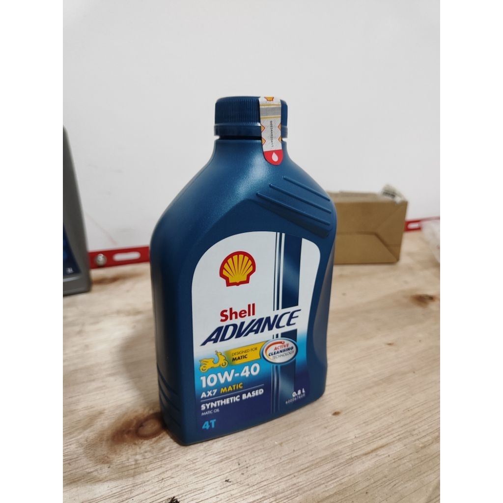 Oli motor matic /non matic Shell Advance Ax7