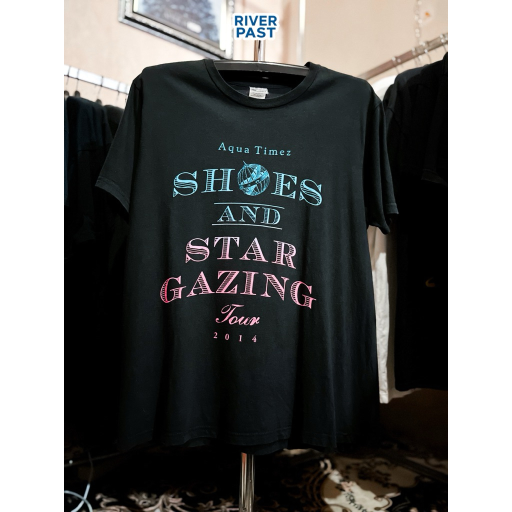 Kaos T Shirt Band Aqua Timez Tour 2014 Second