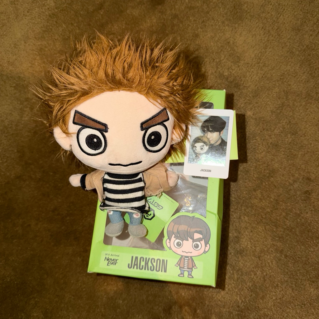 GOT7 Jackson Gotoon Plush Toy/Doll Never Ever