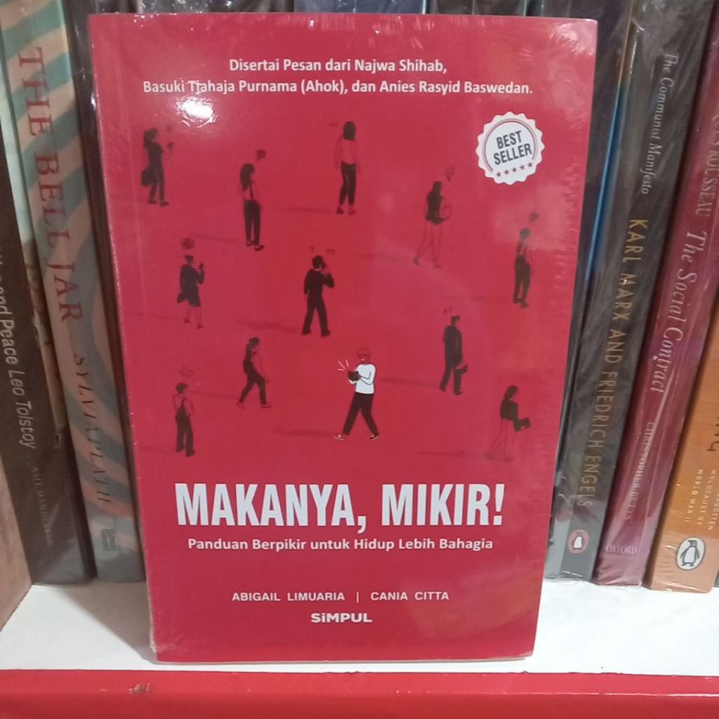 buku  best seller  makanya  .mikiri