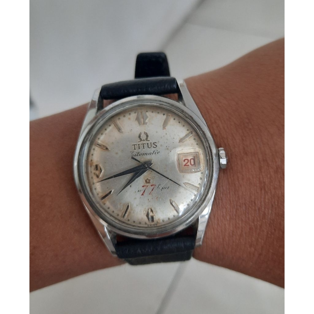 jam tangan otomatis Titus Titomatic 77 Jewels