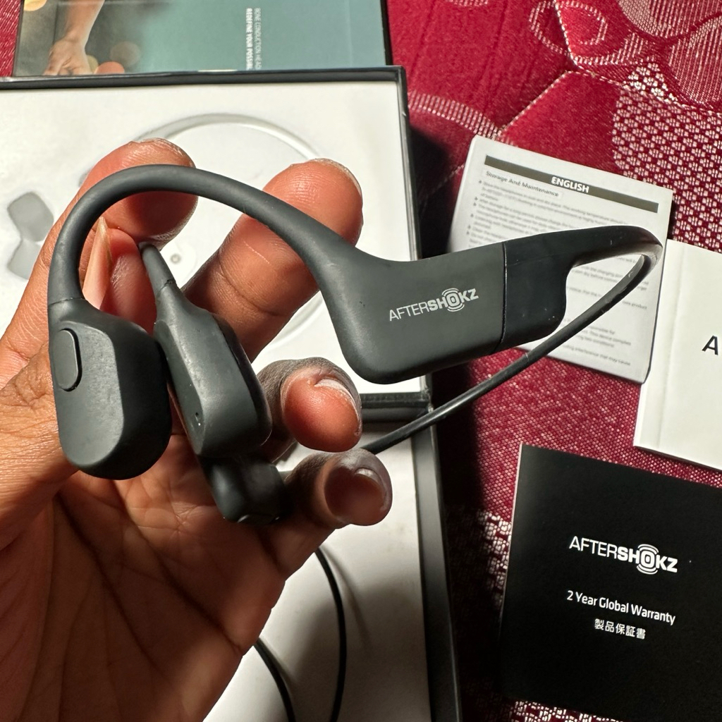 aftershokz aeropex from japan used bagus