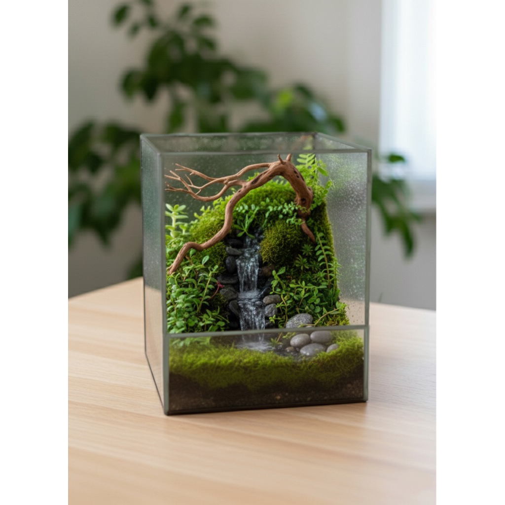 TERRARIUM PALUDARIUM 15x10 (HANYA TANK)