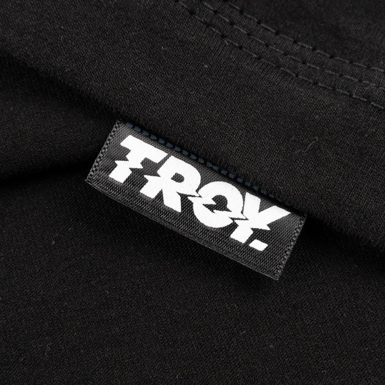 Troy Company Double Sleeve Longsleeve Black Green Brick - Kaos Lengan Panjang Kaos Hitam Hijau DSD 3485