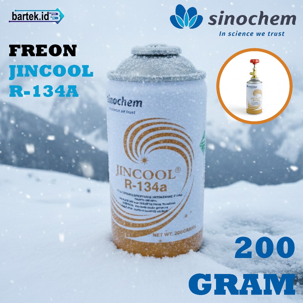 Freon Kaleng Sinochem R-134a Jincool 200g