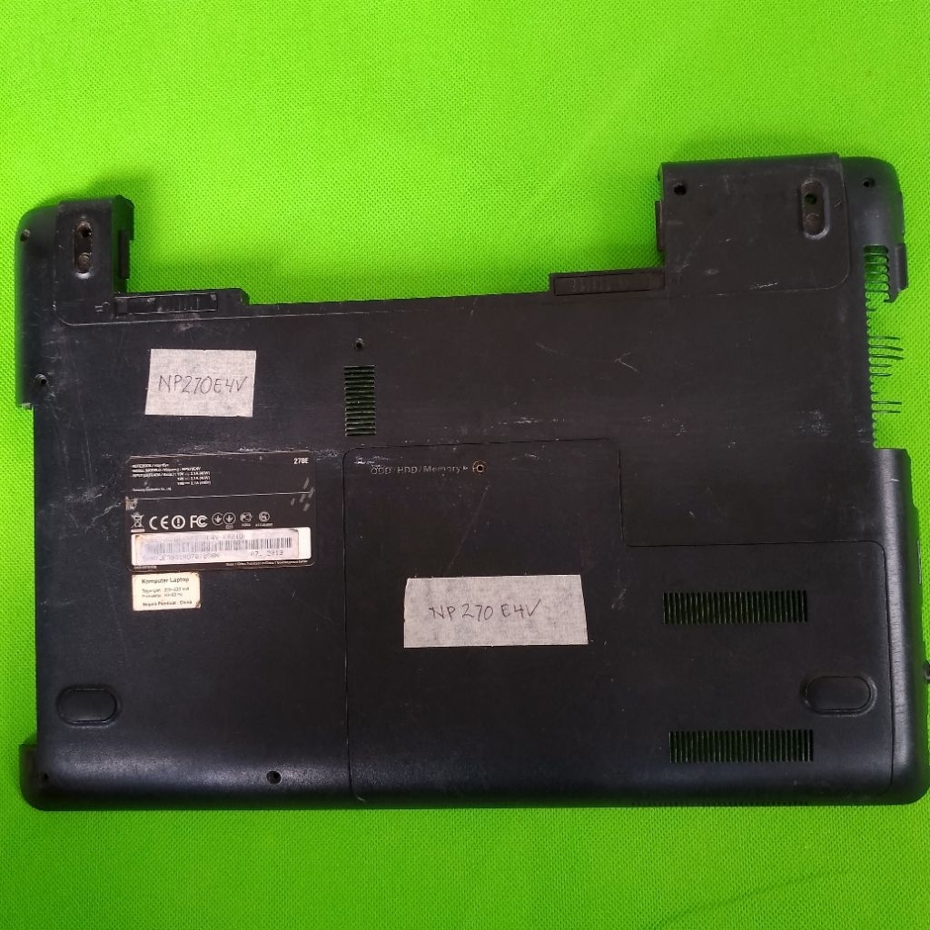 MINUSAN Casing Bawah Laptop | Samsung NP270E4V | Case D Bagian Bawah Motherboard Laptop