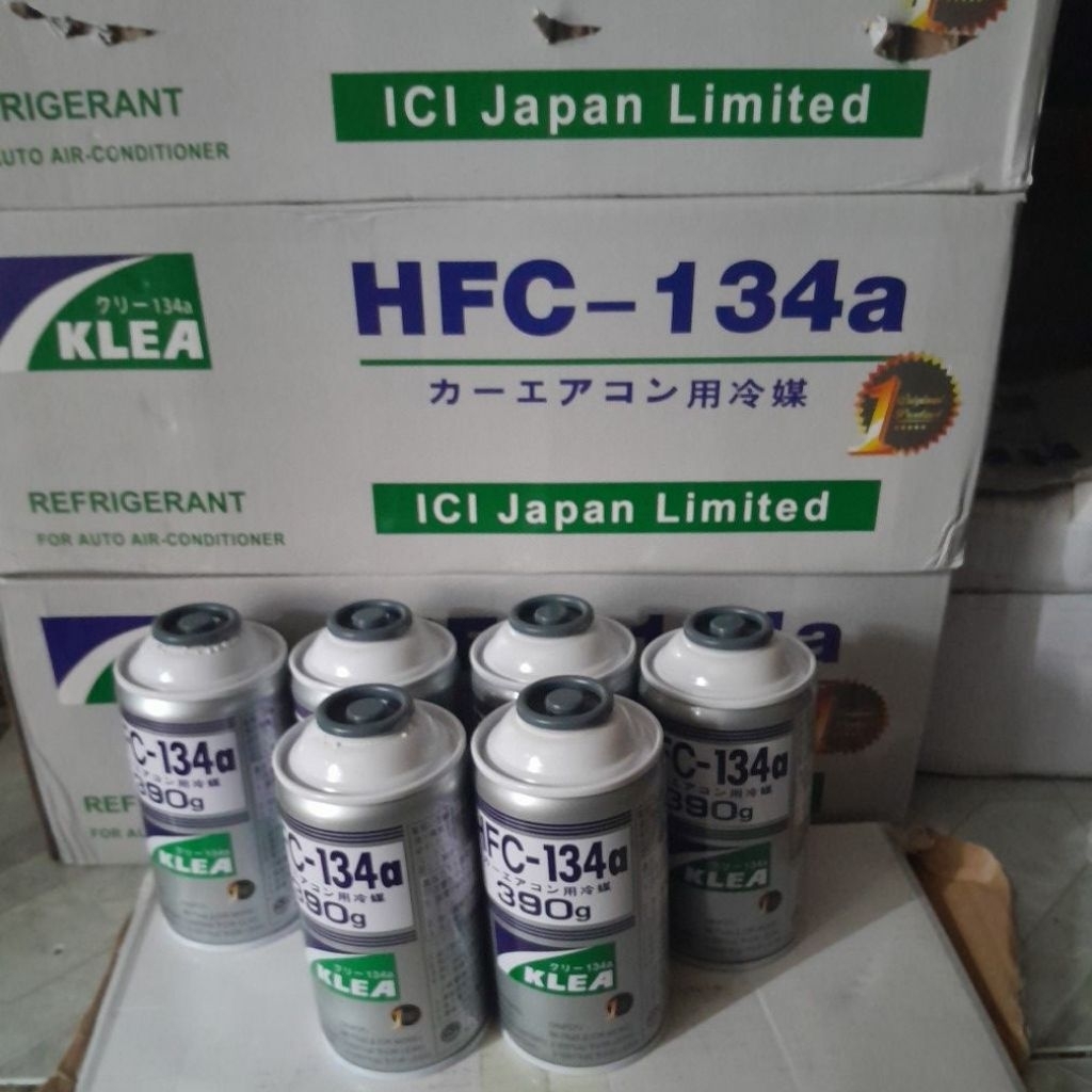 Freon AC MOBIL / KULKAS HFC  R134a 390gr Paket 1 Dus 30 kaleng