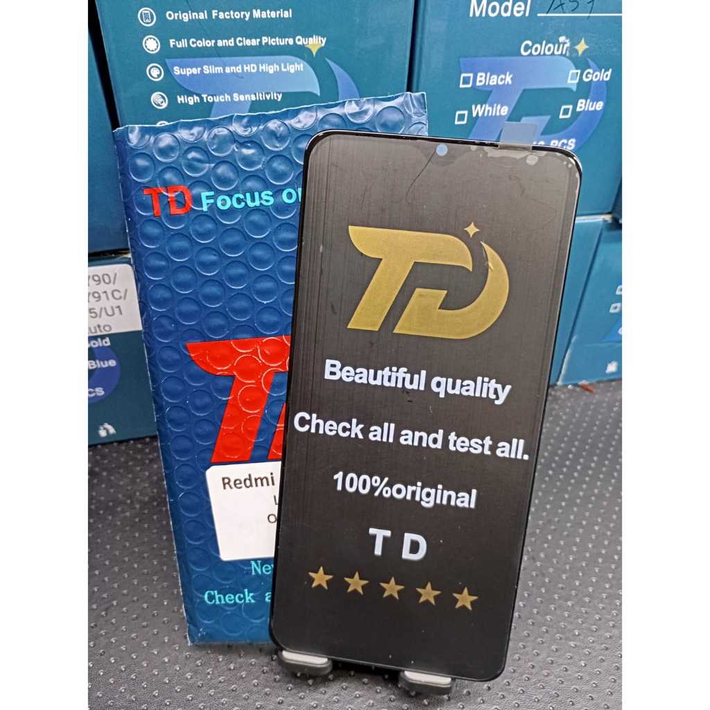 LCD TD'S XIAOMI REDMI NOTE 8 PRO/REDMI NOTE 8 PRO (100% ORIGINAL) Fullset Touchscreen