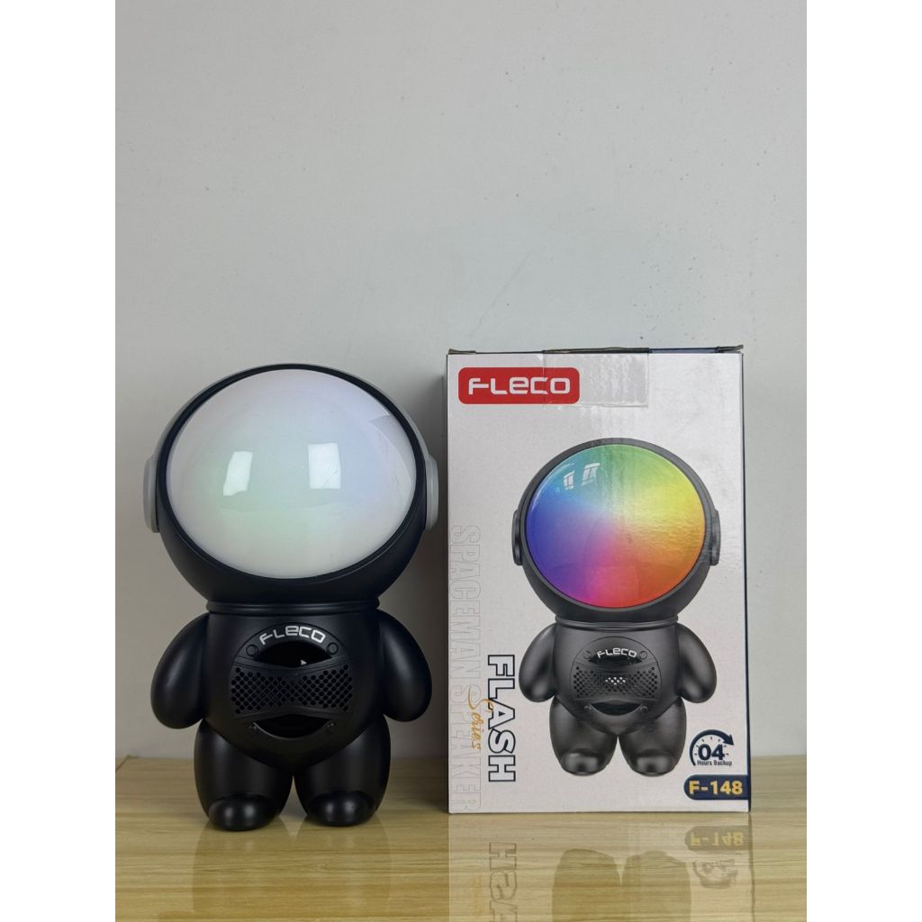 FLECO Speaker Bluetooth F-148 Wireless 5W 1200mAh TF USB FM 2-3 Jam