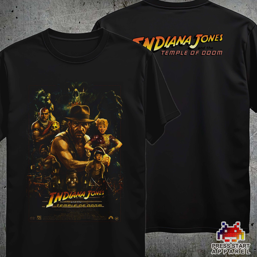 Kaos / T- Shirt Indiana Jones Katun Premium