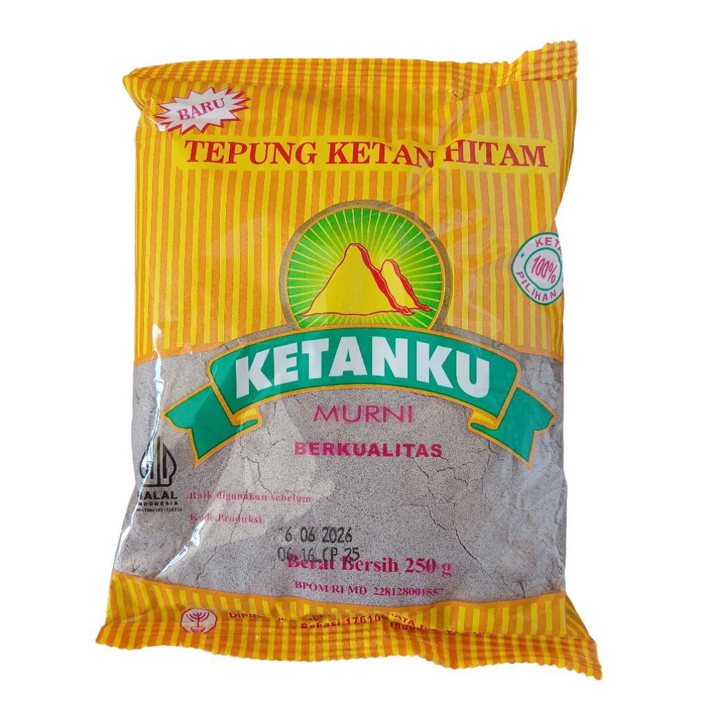 Tepung Ketan Hitam Ketanku 250gram