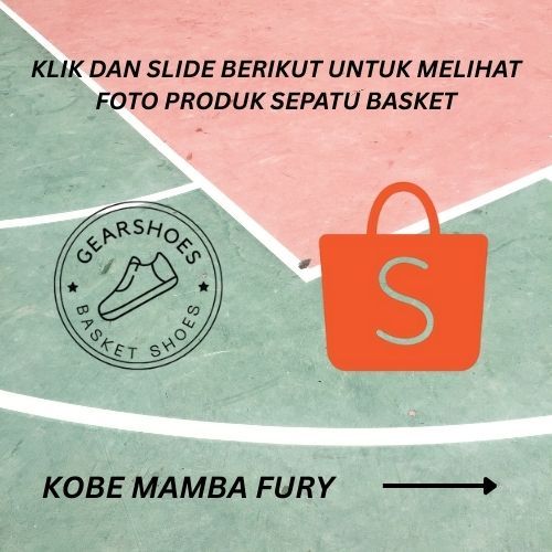 SEPATU BASKET GEARSHOES KOBE MAMBA FURY LOW BLACK RED-BLACK PURPLE