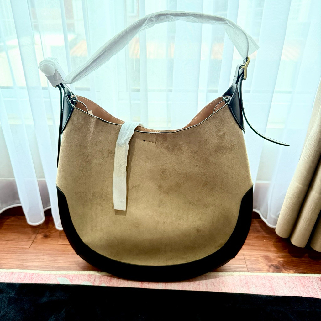 Polo Ralph Laurent Bag Suede/Tas Tote Polo Ralph Laurent