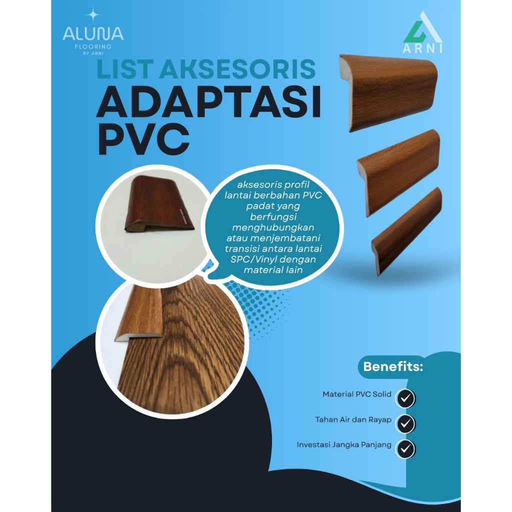 List Aksesoris Adaptasi Vinyl, Spc, Parket | List aksesoris Vinyl | Finishing Vinyl, Spc, Parket | D