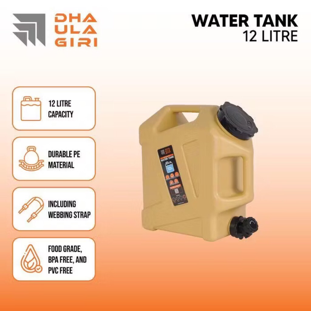Dhaulagiri Portable Water Tank 12 Liter/Dirigen Air
