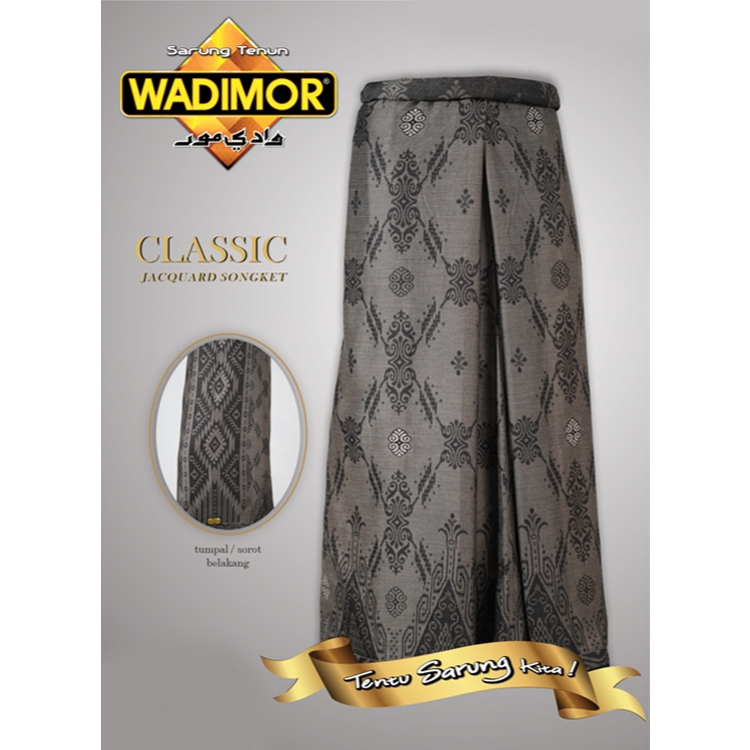 Wadimor Sarung Tenun Classic Bludru Tenun Ikat