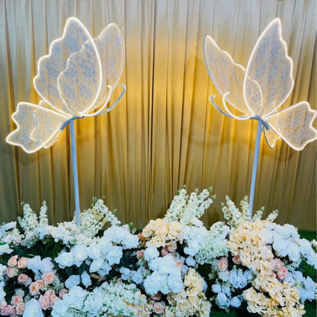 1 SET LAMPU STANDING KUPU KUPU MODIFIKASI FULL LED