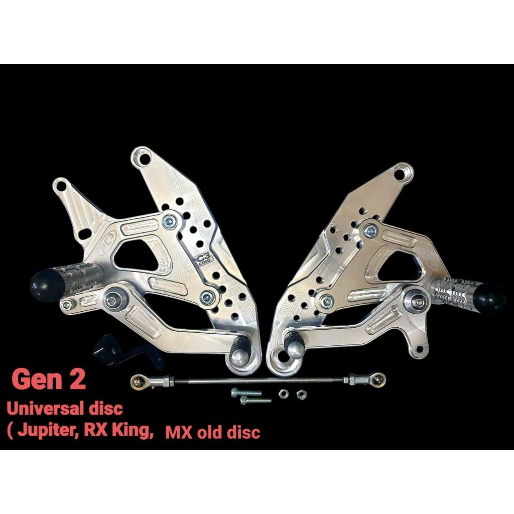 RC3 Footstep foot step underbone MX old disc, MX new,  jupiter 5tp disc, RX King disc