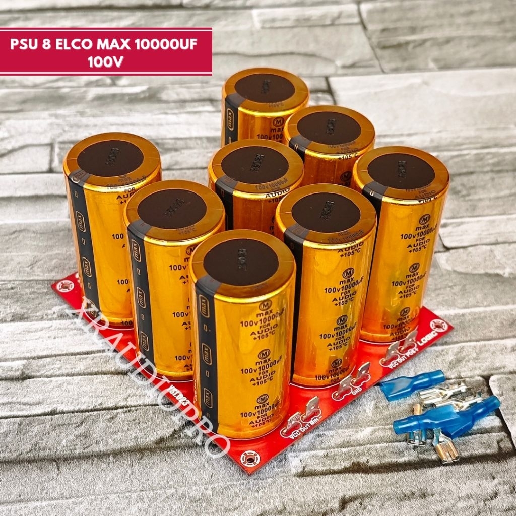PSU elco Max 10000uf 100v