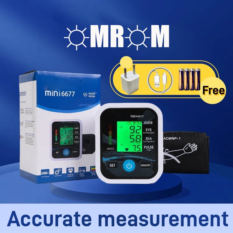 Resmi*OMRON Tensimeter Digital Alat Cek Tensi Darah Digital Sepenuhnya Otomatis Alat Tensi Darah Dig