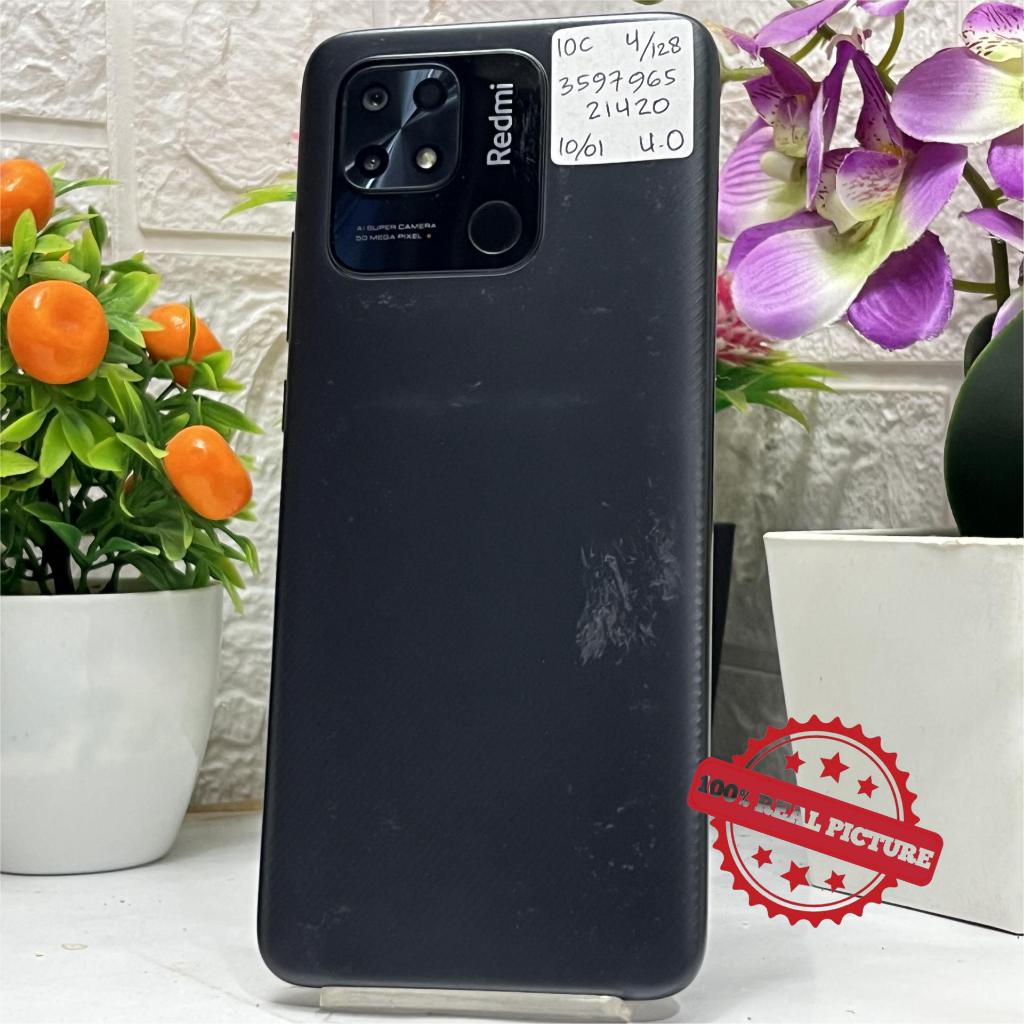 Xiaomi Redmi 10C 4/128GB Hitam Bekas Second Original