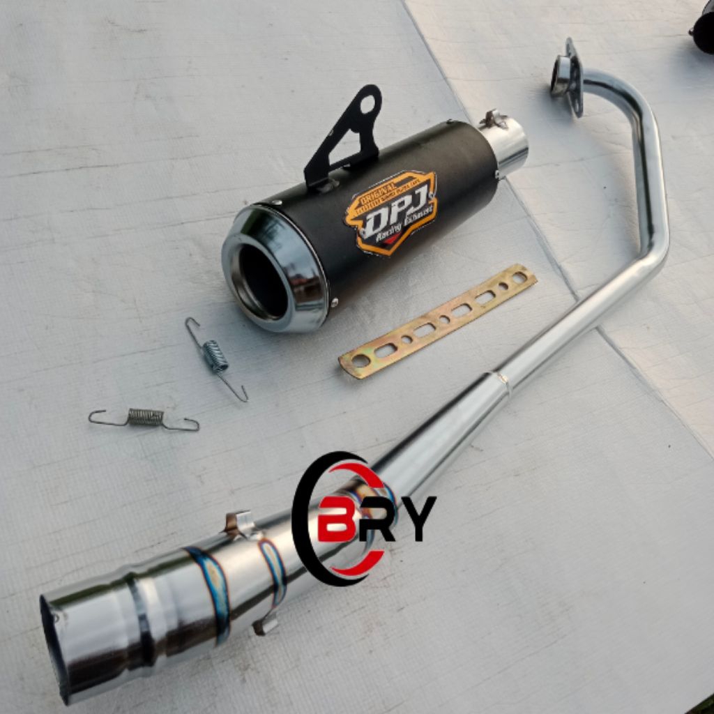 Knalpot Racing DPJ GP 1 BUAT MOTOR SATRIA FU 150 JUPITER MX OLD JUPITER MX NEW 135