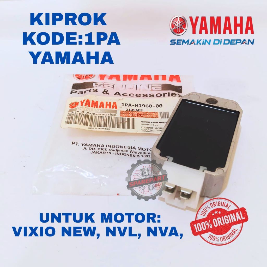 KIPROK ORIGINAL YAMAHA KODE 1PA VIXION, KIPROK VIXION NEW, KIPROK NVL, KIPROK NVA