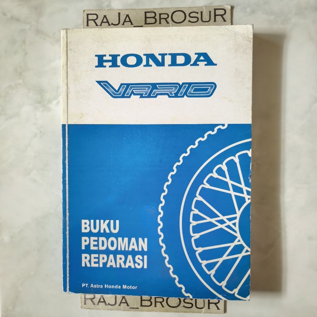 Buku pedoman reparasi Manual book Honda Vario 110 Karburator Karbu Vario Sampan KVB 2006-2009 ORI Or