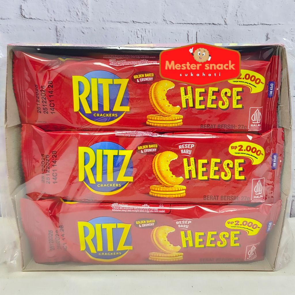 Ritz Cheese | Biskuit Keju | Biskuit Ritz