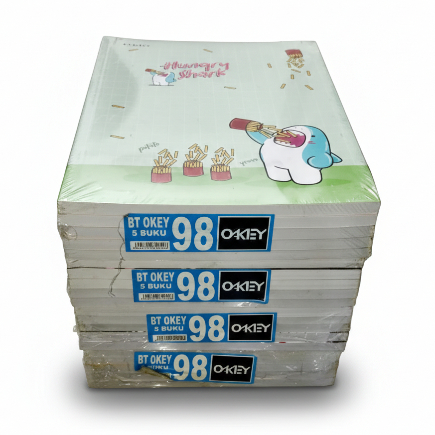 [1BUKU] Buku Tulis 98 Lembar Buku Tulis Tebal Okey Produk By Kiky
