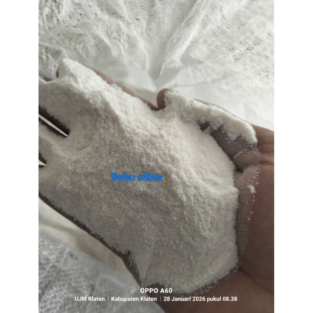 Bubuk Silika/Silica Powder 1 kg untuk Sandblasting/Pertanian/Industri/Konstruksi