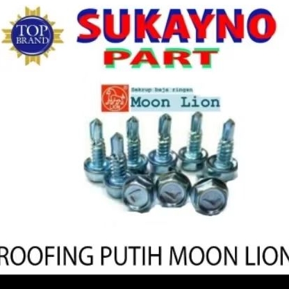 Baut Roofing baja ringan, m10x16, m10x19, m12x20