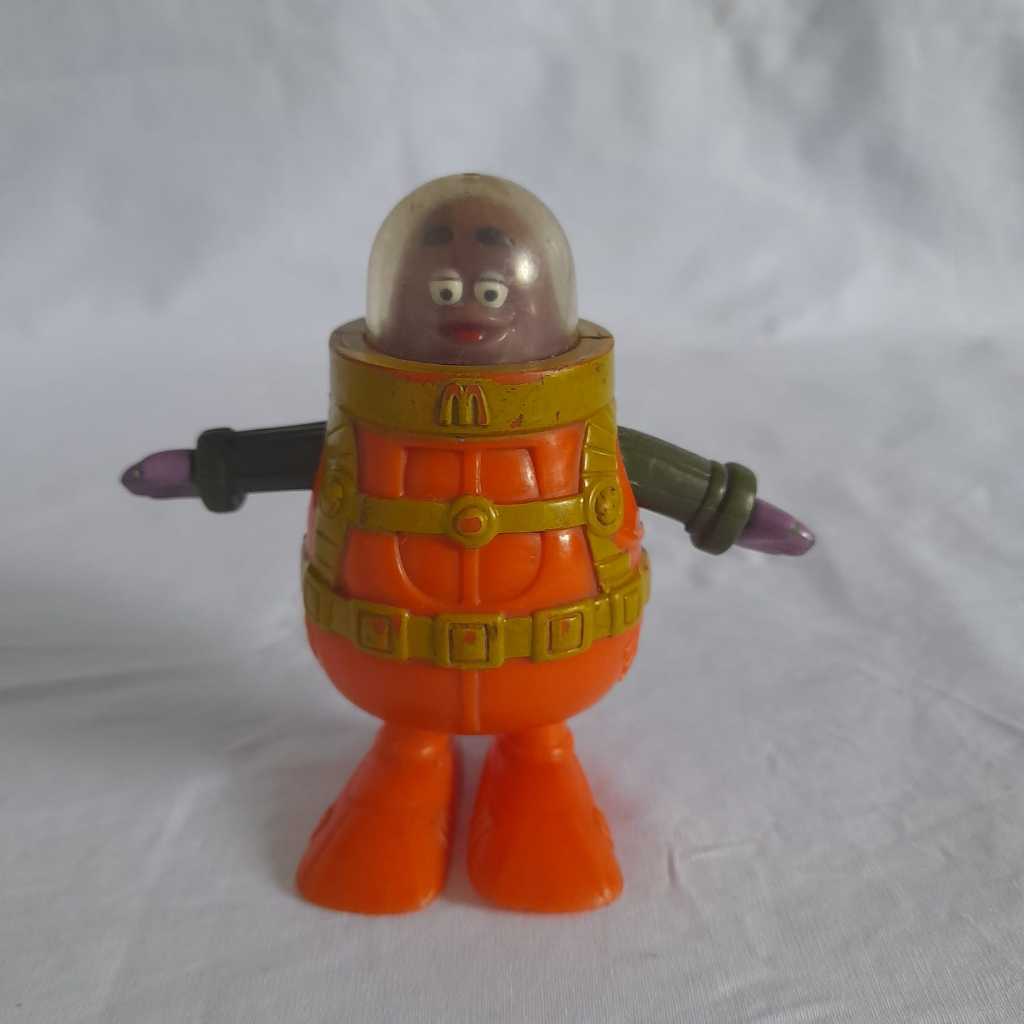 Mainan second Happy Meal Maskot Mcd Grimace Diver