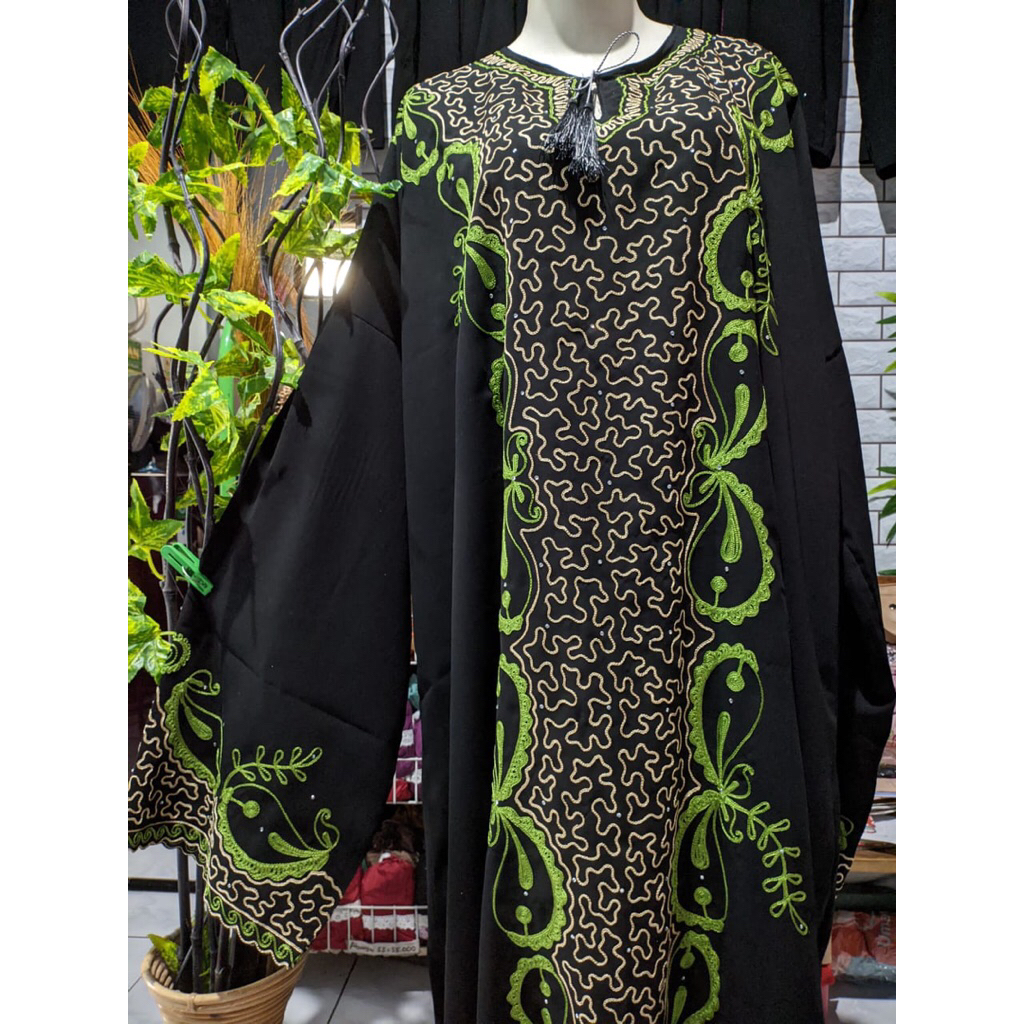 Abaya Arab Jetblack bonanza
