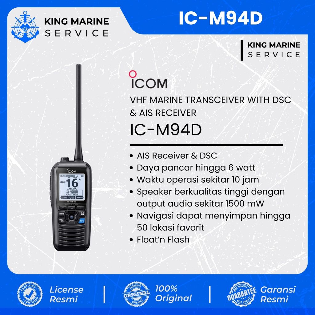 Icom IC-M94D Radio