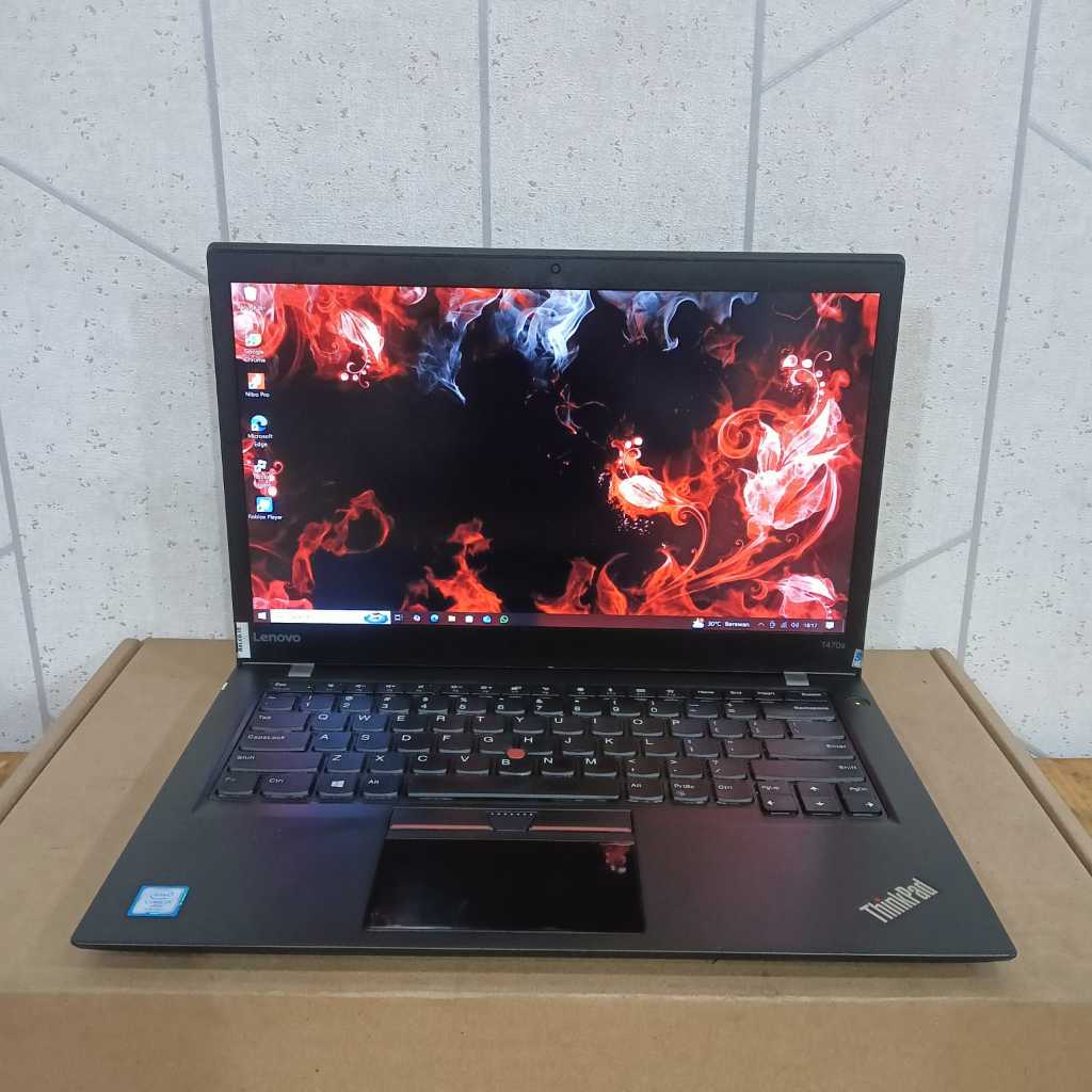 Laptop Lenovo Thinkpad T470S,Intel core i7 - 7600U, 8/256Gb, Black