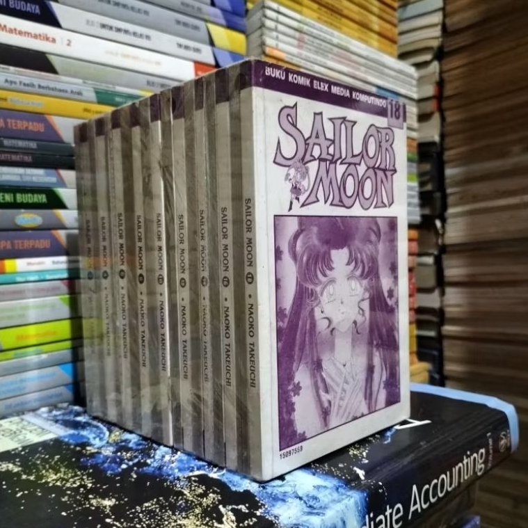 KOMIK SAILOR MOON 1-18 TAMAT.BY.NAOKO TAKEUCHI