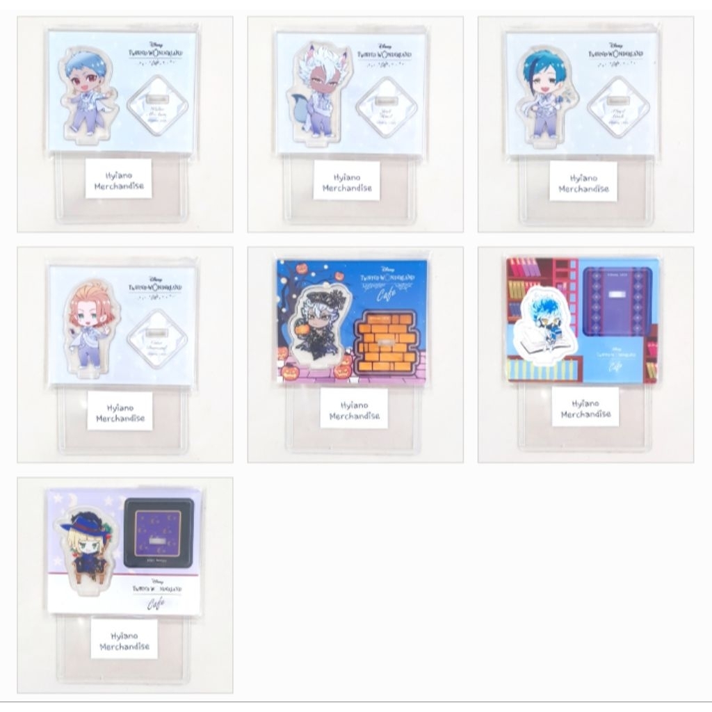 Twisted Wonderland Cafe Chibi Acrylic Standee