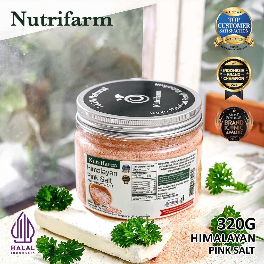 Nutrifarm Himalayan Salt 320g